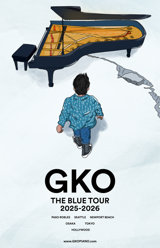 The Blue Tour Poster - Batch #1, Numbered (1-20) ONLY 8 LEFT!